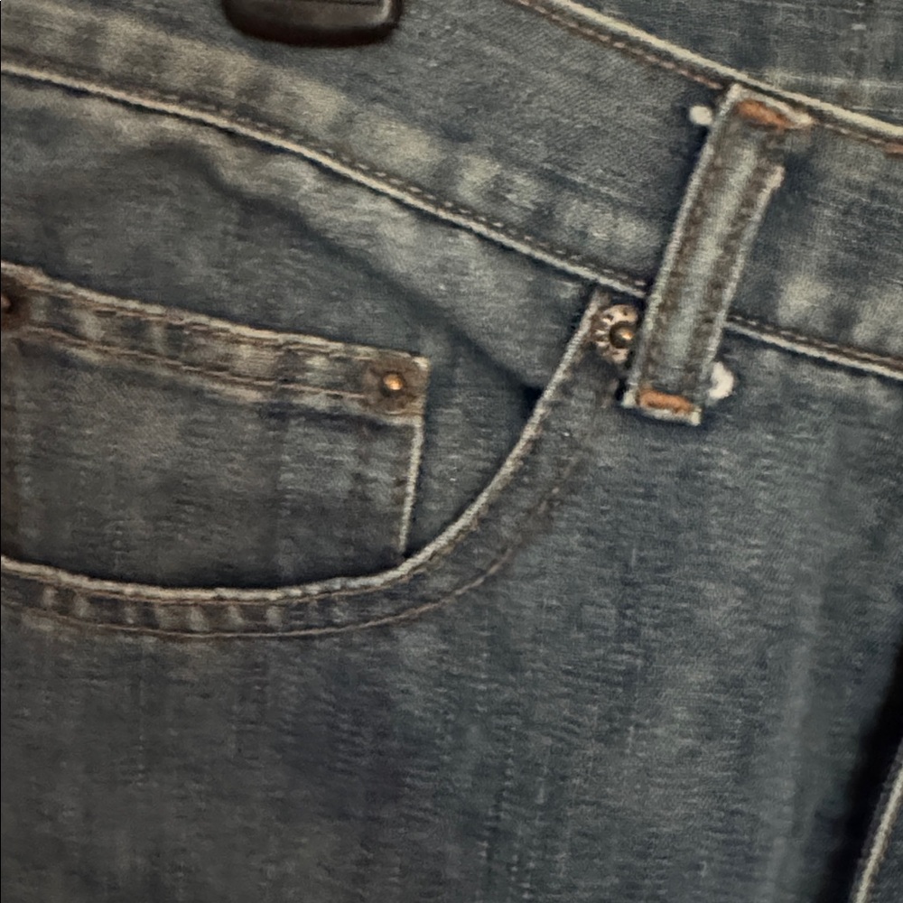 RARE VTG Red Tag BILLY JEANS NWOT Straight Leg Jeans - Indigo 28 x 32 style 560 - Picture 6 of 7